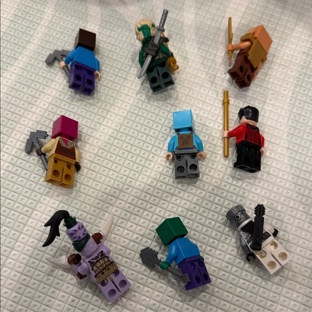 Lego diverse minifigures